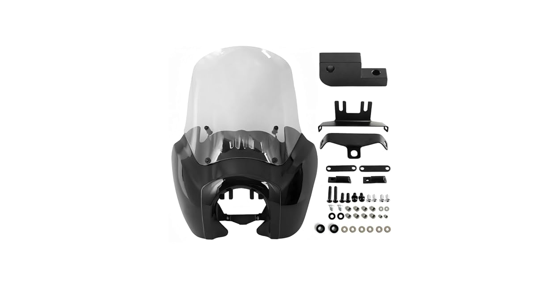 Amazon.com: FATECIM Headlight Fairing with 15'' Clear