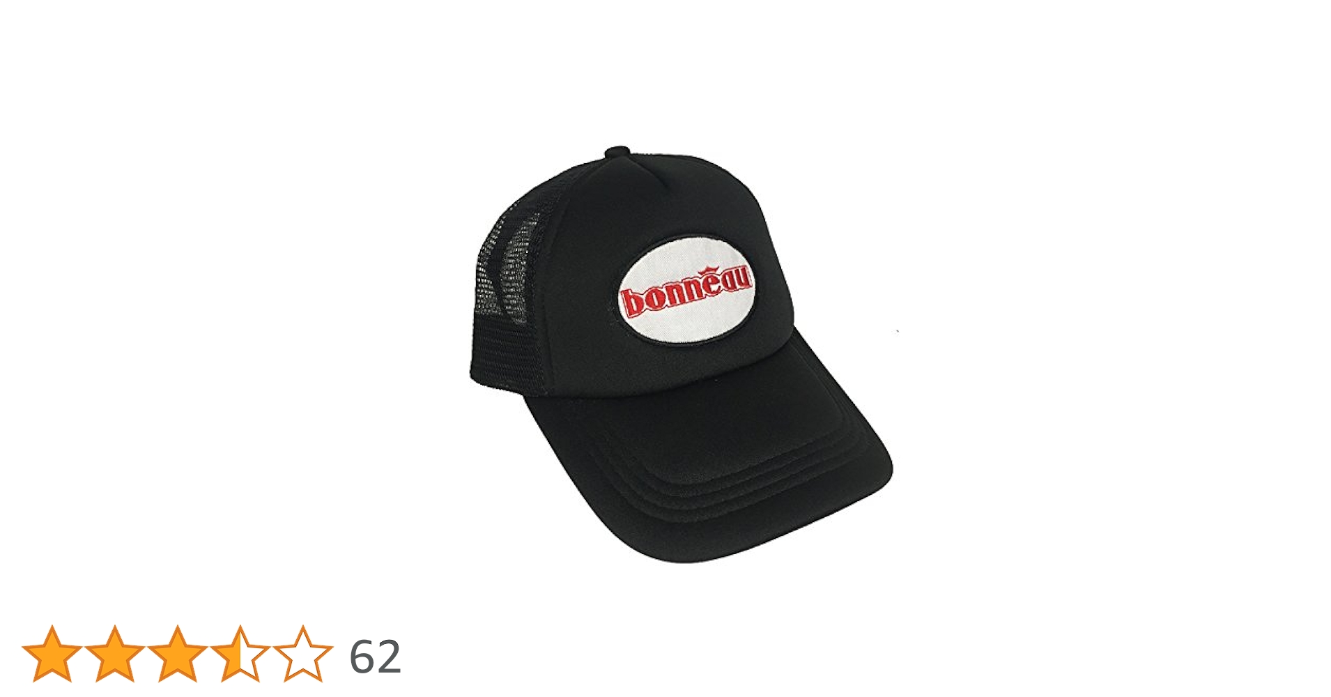Lincoln Hawk Bonneau Black Trucker Hat - 80s Arm Wrestling