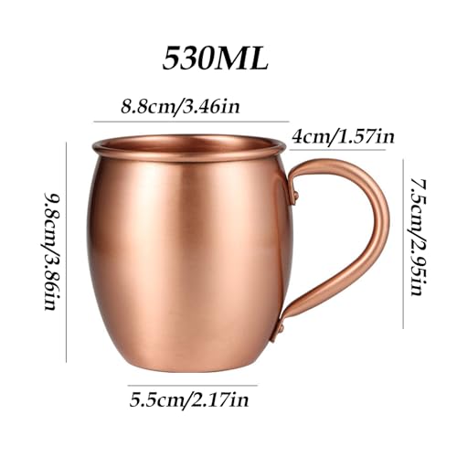 Gobelet Moscow Mule en cuivre fait main pour rafraîchir durablement vos boissons - 6