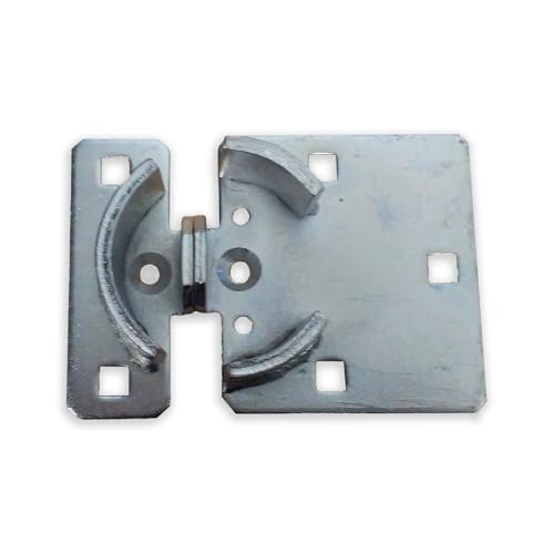 Image of PACLOCK's PL775 Hockey Puck Short Hasp, Padlock & Keys Not Included, Puck-Mountable w /Extra Security Features, No Backplates, Zinc