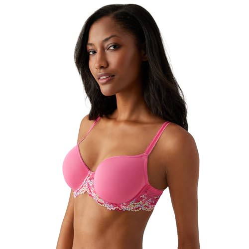 Image of Wacoal Womens Embrace Lace Lightly Padded Underwire Mid Coverage T-Shirt Bra, 853191