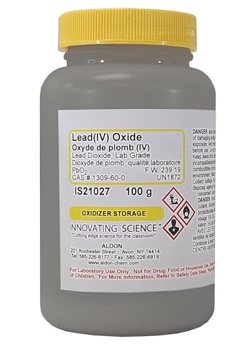 Innovating Science - Lead (IV) Dioxide Lab Grade 100g - Versatile Oxidizing Agent for Scientific, Industrial, and Research Applications