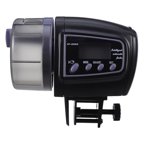 Comedero automático para peces electrónico con control de porciones programado 2