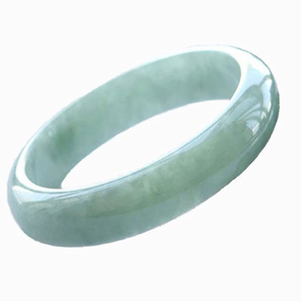 【証明書付き】高氷翡翠バングル 高級氷翡翠バングル 透明な宇宙 – 翡翠市場からの便り