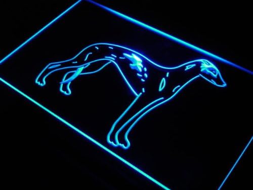 ADVPRO j542-b Greyhound Rescue Dog Pet Shop Neon Light Sign