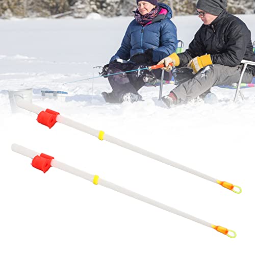 MXGZ FischschienenzubehöR Eisangelrutenspitze Hochfester Kunststoff FüR BäChe - Image 3