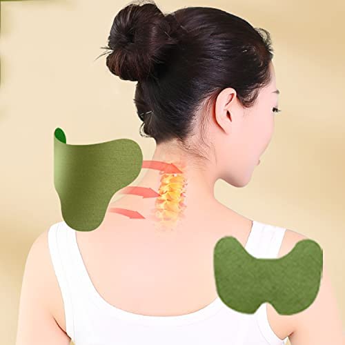 ACM Neck Pain Relief Patch Wormwood plaster Self Heating Warming Cervical Vertebra Sticker Body Care (PACK OF 2 ( 20 PATCH) 2 41gEGawppaL