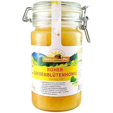Lindenblüten-Rohhonig von ImkerPur, nicht geschleudert oder erhitzt Cover