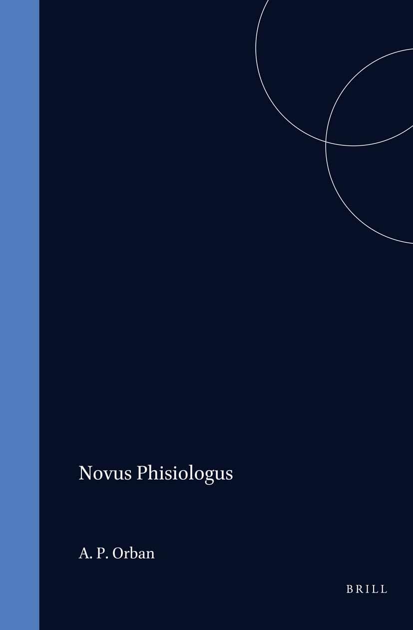 Novus Phisiologus: Nach Hs Darmstadt 2780