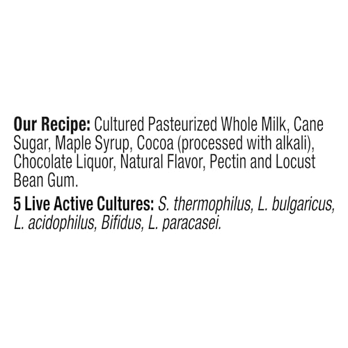 Image of Brown Cow Cream Top Chocolate On The Bottom Whole Milk Yogurt, 5.3 oz. Cup
