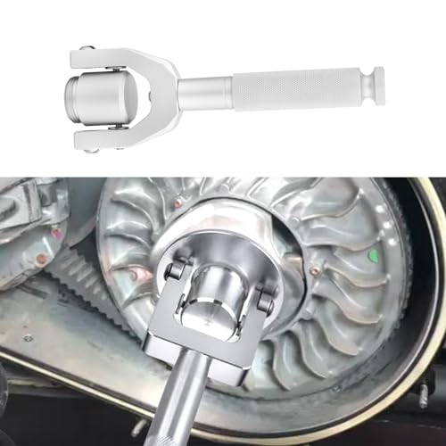 Image of Twilight Garage X3 Belt Changing Tool Clutch Removal Kit Compatible with Can-Am Maverick X3 / X3 Max /Turbo /R 2017-2023, Fits 72 inch /64 inch Wheel Base Width - Silver