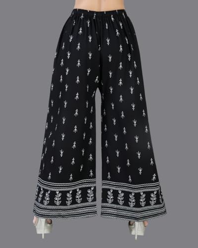 Image of Women's Regular Fit Rayon Palazzos