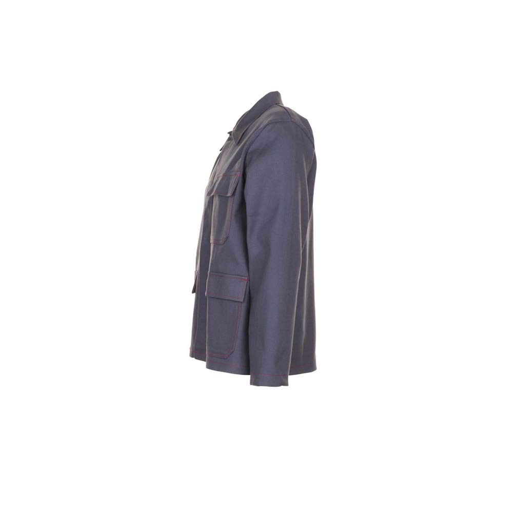 Planam 1742054 Hitze/Schweißerschutz Jacke, 500 g/m², Grau, Größe 54