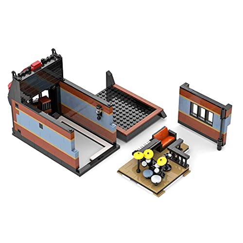 TASS TASS Ideas Olive Mansion Pub Modular 4629Pcs MOC-45758 Street View House Architecture Bricks Modell Kompatibel mit… – Bild 7