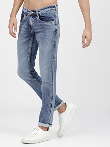 Image of KETCH Mens Blue Slim Fit Jeans