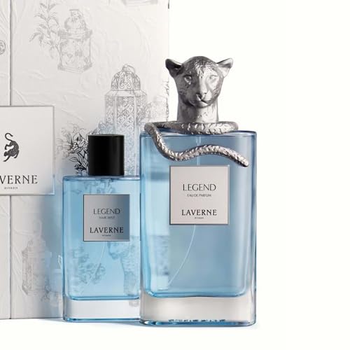 Laverne Legend Luxury 2-Piece Set for Men – Long Lasting Original Signature Scent – عطر لافيرن ليجند رجالي - 100ml + 50ml Body Fragrance