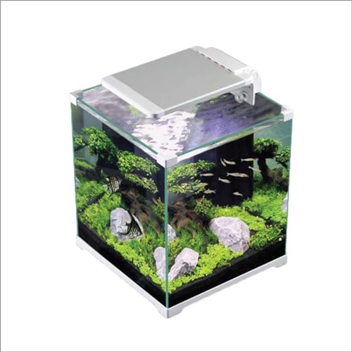SUNSUN ATK-250D 15L Nano Aquarium Fish Tank with LED Light and Filter