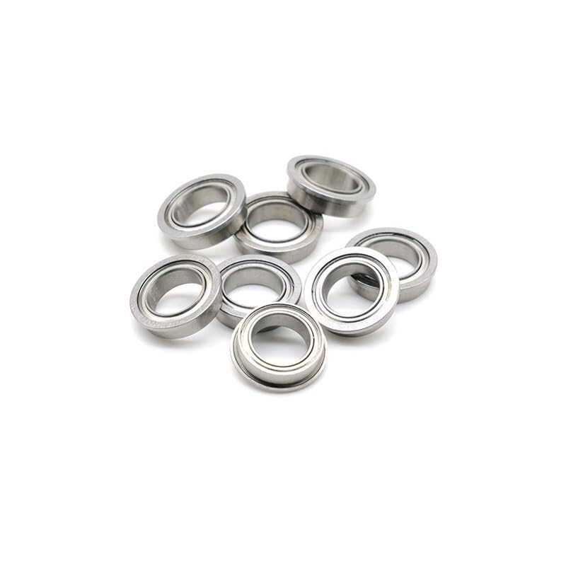 Rodamiento, F697ZZ ABEC-7 Rodamiento con brida 7x17x5 mm (10 PCS) F697 Z ZZ Rodamientos de bolas bridas