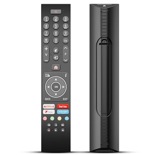 Bush Tv Remote Control Replacement - Bush Remote Control for TV RC43137P also Compatible with some Models of Finlux Celcus Polaroid Luxor Techwood Digihome Logik Hitachi Models No Setup Required