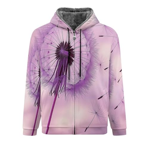 Veste thermique homme contre le froid veste polaire épaisse zippée