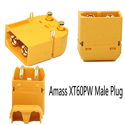 5 pares conector Amass XT60 XT60PW macho hembra miniatura 3