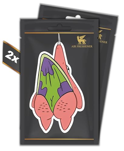 2er Set Seestern – Duftbaum – Luftfrischer – automatischer Duftspender fürs Auto (BURBERRY)