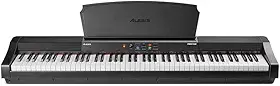 Piano digital Alesis 88 teclas com ação de martelo graduada - Bivolt