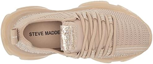 Steve Madden Girls Shoes Maxima Sneaker, Blush, 3 | Image 4