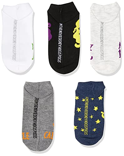 Disney Women's Hocus Pocus 5 Pack No Show Socks3