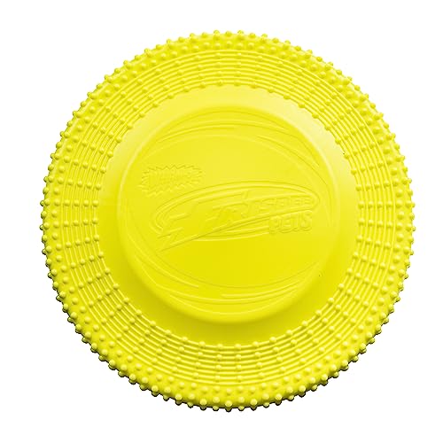Jazwares Wham-O Pets Frisbee Gripsbee - The Original Fetch Flyer - Jumbo Frisbee - Flying, Floatable Disc Dog Toy