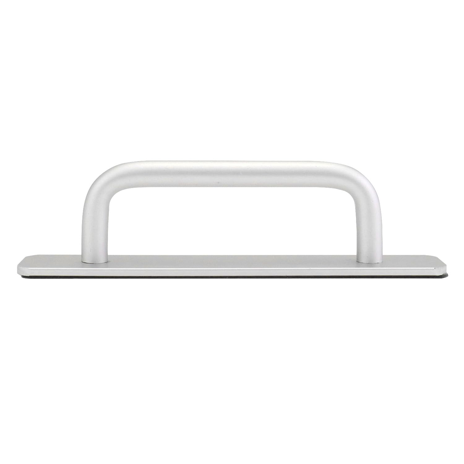 QWORK® 2 Pezzi Maniglia Autoadesiva per Porta Scorrevole, Maniglione Porta Esterna in Lega di Alluminio per Porte e Finestre, Cassetti, Armadi, Argento,148 x 25 mm Argento