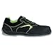 Price comparison product image Cofra 11410-002.W36 Shoes, "Mendeleev", S3, Size 3.5, Black/Green - EN safety certified