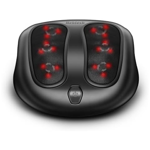 Nekteck Shiatsu Foot Massager with Heat Cover