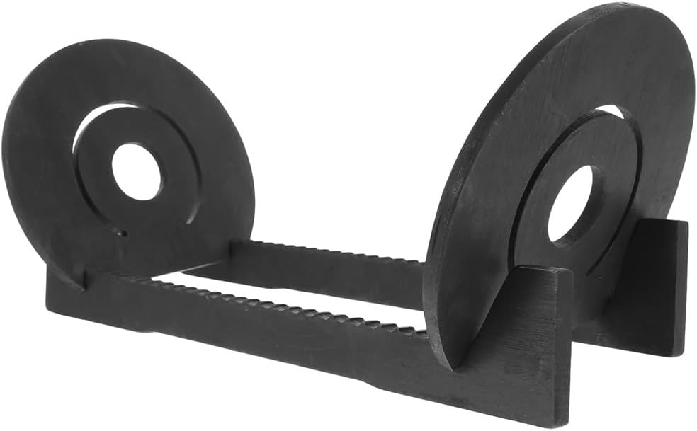 GLigeT CD Rack Wooden CD Stand Storage Rack Document Vinyl Record Holder The Album Blackc Display Desktop File Organizer Disc Rack