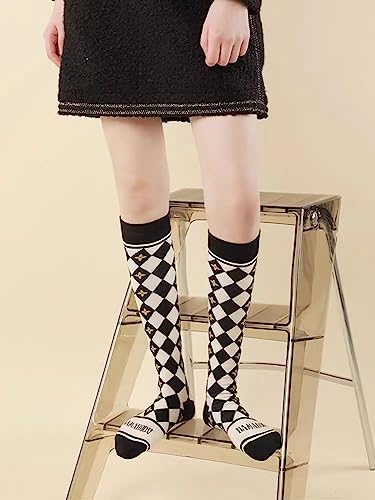 Womens Cotton Socks Aesthetic Socks Fashionable Ankle Ruffled Warm Casual Dress Socks4