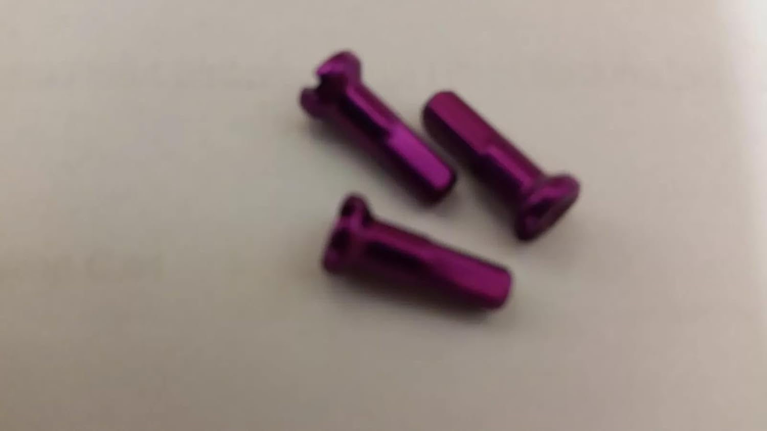for Spoke Nipples Alloy 14G- 36 Nipples PER Package- Purple