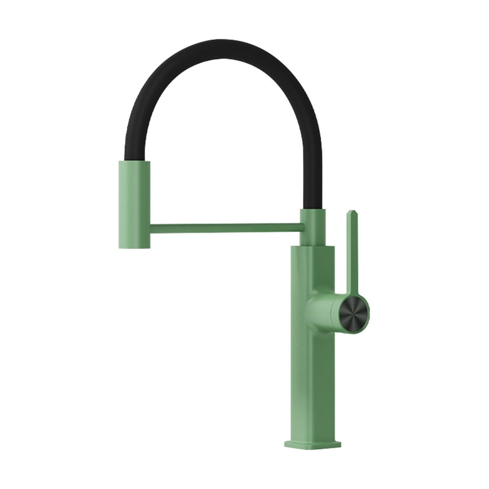 WIQUYBML Flexible Kitchen Sink Mixer Tap Single Lever 2 Modes Taps with Pull Out Spray