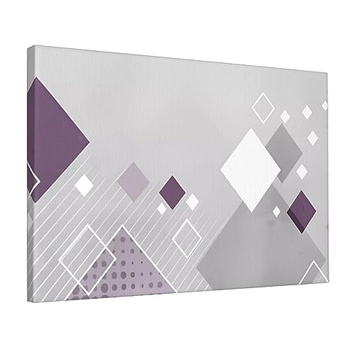 Toile murale carrée DEHIWI de différentes couleurs sans cadre 45,7x30,5 cm