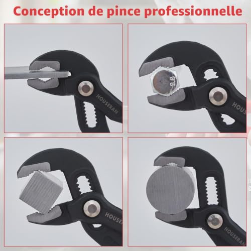 HOUSERAN Pinces Multiprise, 178 mm – vue 3