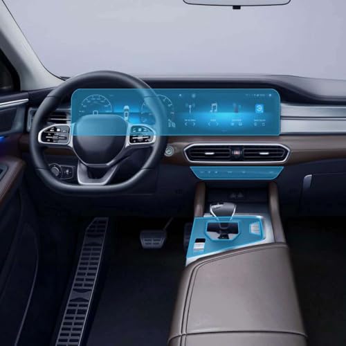 Protector adhesivo TPU para salpicadero de navegación de coche JETOUR X90 Plus 2023 2024