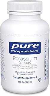 Pure Encapsulations - Potassium (Citrate) - Essential Mineral for Vascular Function and Overall