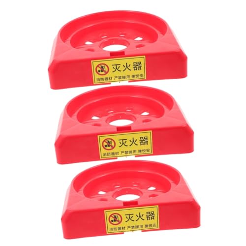 Uonlytech 3 Piezas De Adhesivos Para Base De Extintor De Incendios Minipolvoriento Para Hidrante Alerta De Asiento Para Vehículo Toallero Rociador De Cocina Adaptador De Manguera De