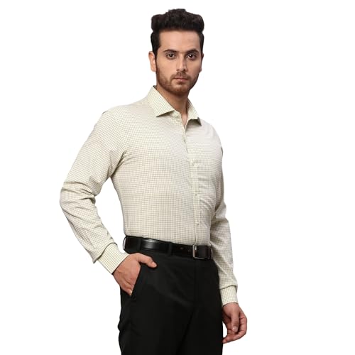 Image of Park Avenue Men's Cotton Slim Fit Shirt