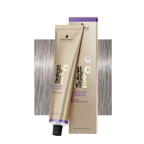 Schwarzkopf Blondme Blonde Lifting 60 ml – Éclaircissant, Schwarzkopf Blondme Blonde Lifting : L Steel Blue