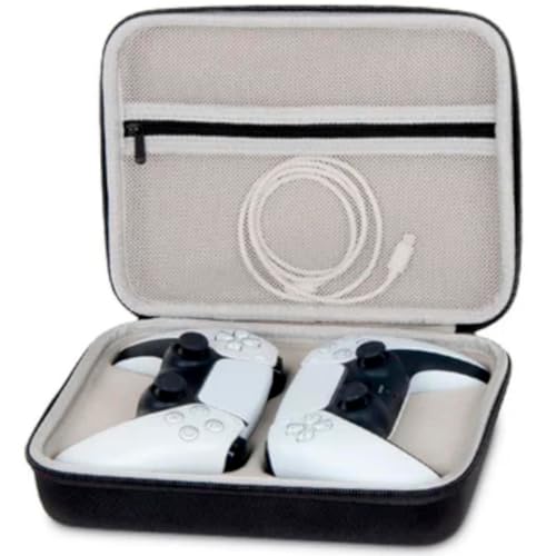 Case Maleta Estojo para Controle PS5 - Anti Poeira e Proteção - Design Compacto e Prático - Ideal para Transporte e Armazenamento
