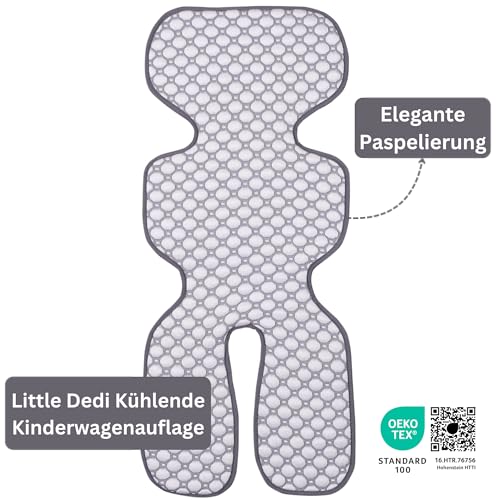Iceberg Kinderwagen Innovativ mit 4D-Gewebe und Temperaturregulierung Oeko-Tex 100 Grau (0-2 Jahre)  
Iceberg 4D-Gewebe 