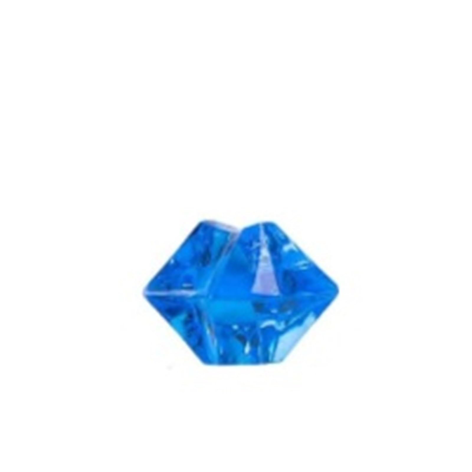 ITRHJTGP Fake Ice Rocks Fake Plastic Crushed Ice Rocks For Vase Filler Acrylic Crystal Party Decor Fish Tank for Vases Fillers(Dark Blue)