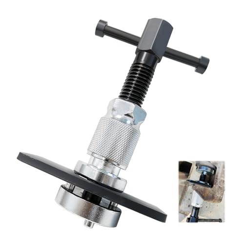 SyiXute 1 Sets Reajustador Universal De Pistones De Freno,Calidad del Acero Reajustador De Pistones De Freno,Separador Pistón del Disco Freno,Herramienta de Freno de Coche para Muchos Coches
