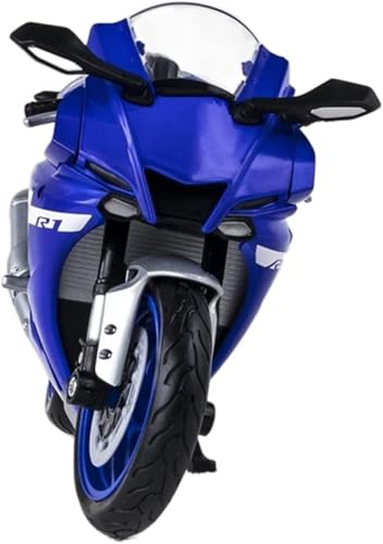 Image of PLUSPOINT Diecast R1 Motorcycle Toy Bike 1:10 Scale Model Vehicles Alloy Simulation Super Bike Also for Car Dashboard Adult Alloy Motorbike Toy Simulation Model Vehicle Toy Street Machine Kids Gift