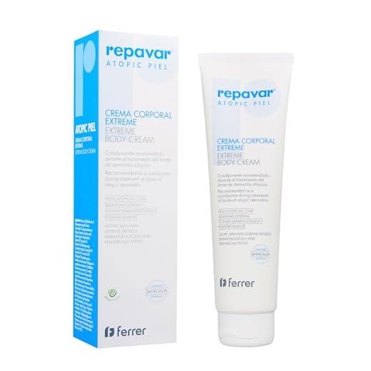 Repavar Atopic Piel - Crema Corporal Extreme para Aliviar la Resequedad Intensa - Para Pieles Atópicas, Secas y Muy Secas - Ideal para Tratar los Brotes - 150 ml